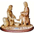 Washing Feet statue