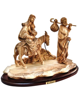 flight egypt statue