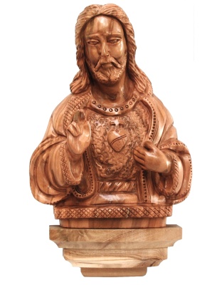 sacred heart jesus wall plaque