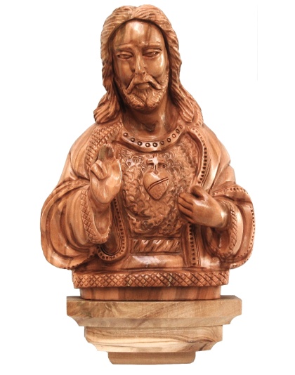 sacred heart jesus wall plaque