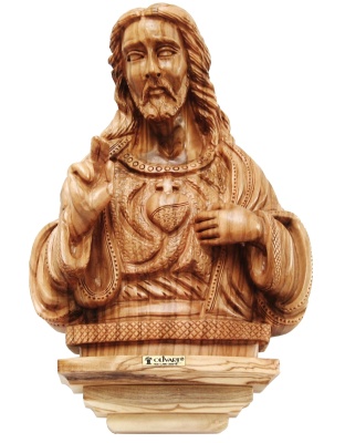 sacred heart jesus wall plaque