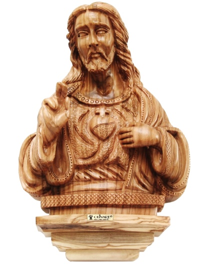 sacred heart jesus wall plaque