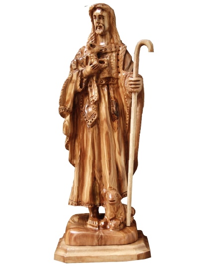 jesus christ good shepherd statue