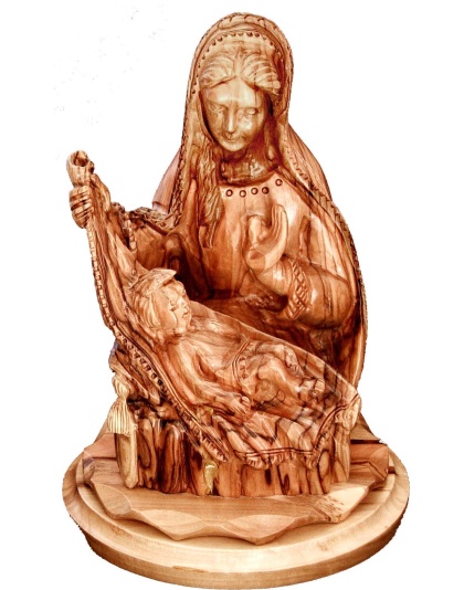 madonna infant jesus bust