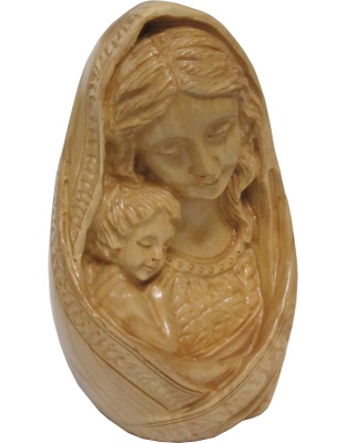 madonna child wall plaque