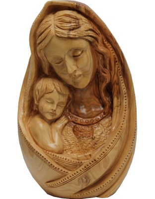 madonna child wall plaque