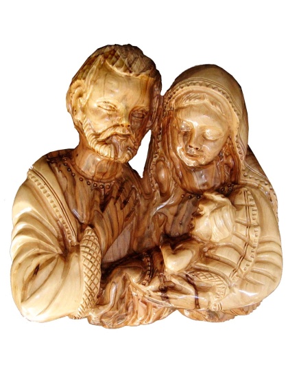 holy family wall plaque