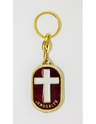 cross keychain