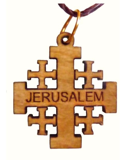 jerusalem cross necklace