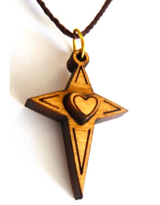Star of Bethlehem Cross Necklace
