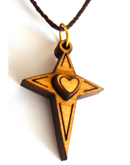 Star of Bethlehem Cross Necklace