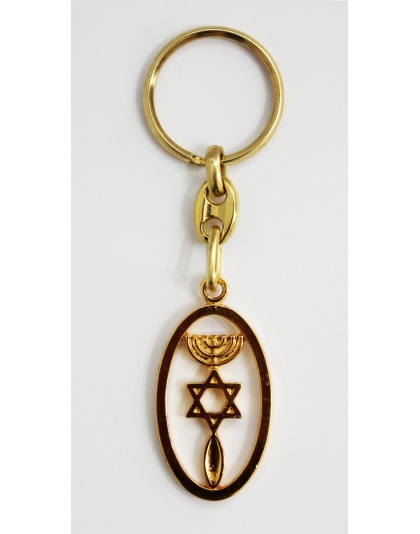 Grafted in romans keychain