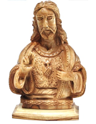 sacred heart jesus bust