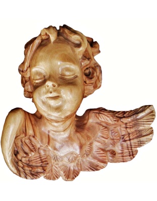 angel wall plaque