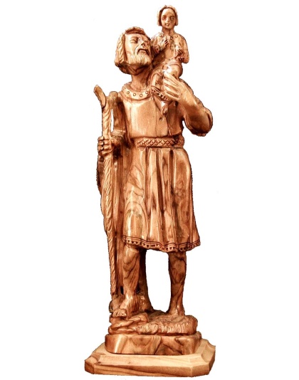 saint christopher statue