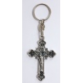 Crucifix keychain