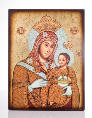 virgin mary bethlehem icon