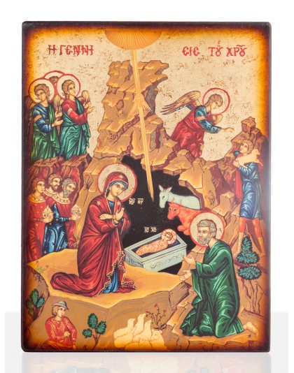 nativity christ icon