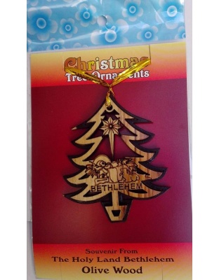 nativity christmas tree ornament