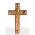 Olive Wood wall hanging Crucifix 35cm