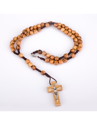 Cord Rosary Necklace