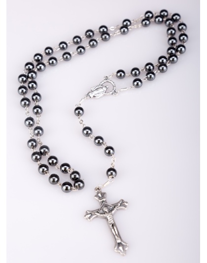 Hematite beads rosary
