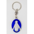 Our Lady of Miraculous medal keychain
