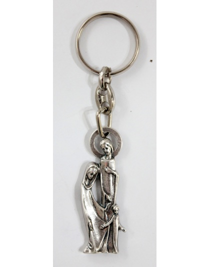 Holy Family Keychain