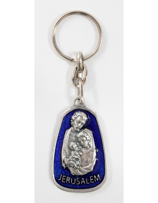 Holy family keychain