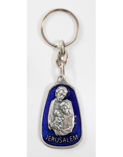 Holy family keychain