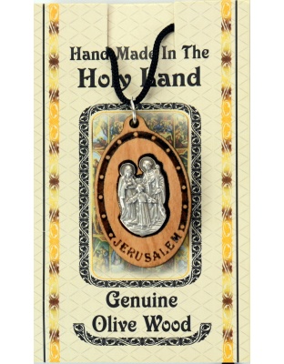 Holy family necklace