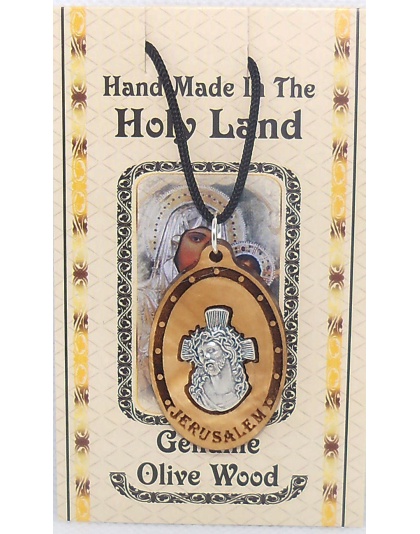 Ecce Homo Jesus crucifixion necklace