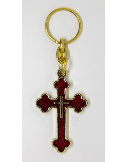 Cross keychain