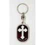 Orthodox cross keychain