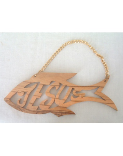 Jesus fish ornament
