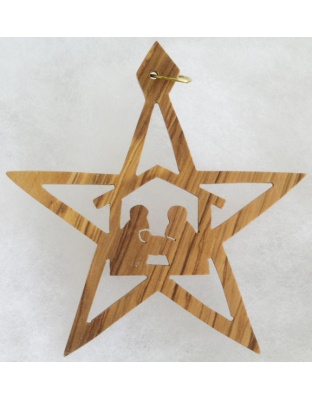Nativity Star ornament