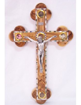 Mother of pearl crucifix