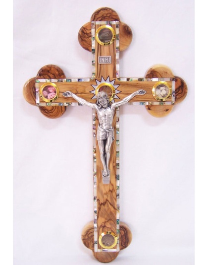 Mother of pearl crucifix