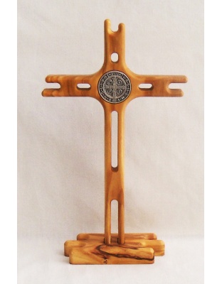 St Benedict standing Cross