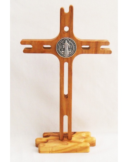St Benedict standing Cross