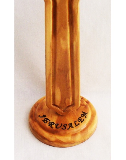 Modern standing crucifix 22cm / 8.7in 