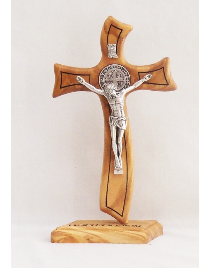 St Benedict tabletop crucifix