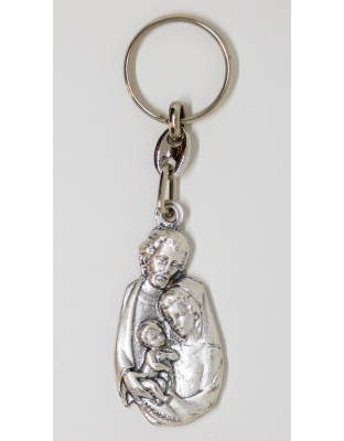 Holy family key chain