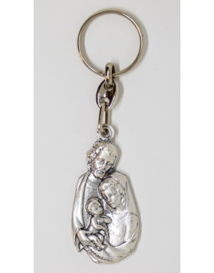 Holy family key chain