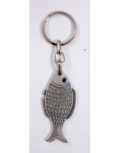 Christian Fish symbol keychain