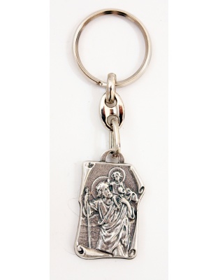 St Christopher keychain