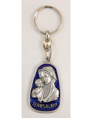 Madonna and Child keychain