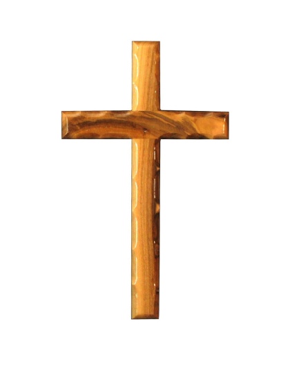 Small olive wood cross