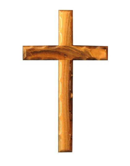 Olive wood cross