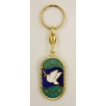 Peace Shalom key chain